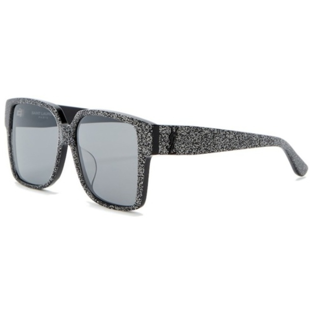 SAINT LAURENT Oversized Square Glitter Sunglasses - Picture 3 of 4